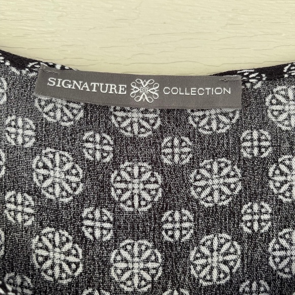 Signature Collection by Avon Blue Pattern Dress Size S - Picture 6 of 7